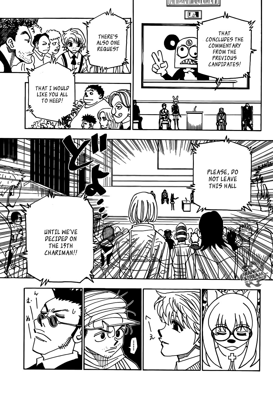 Hunter x Hunter Manga Chapter 331 page 13 - Day of Reckoning