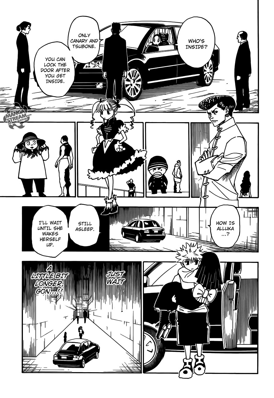 Hunter x Hunter Manga Chapter 331 page 15 - Day of Reckoning