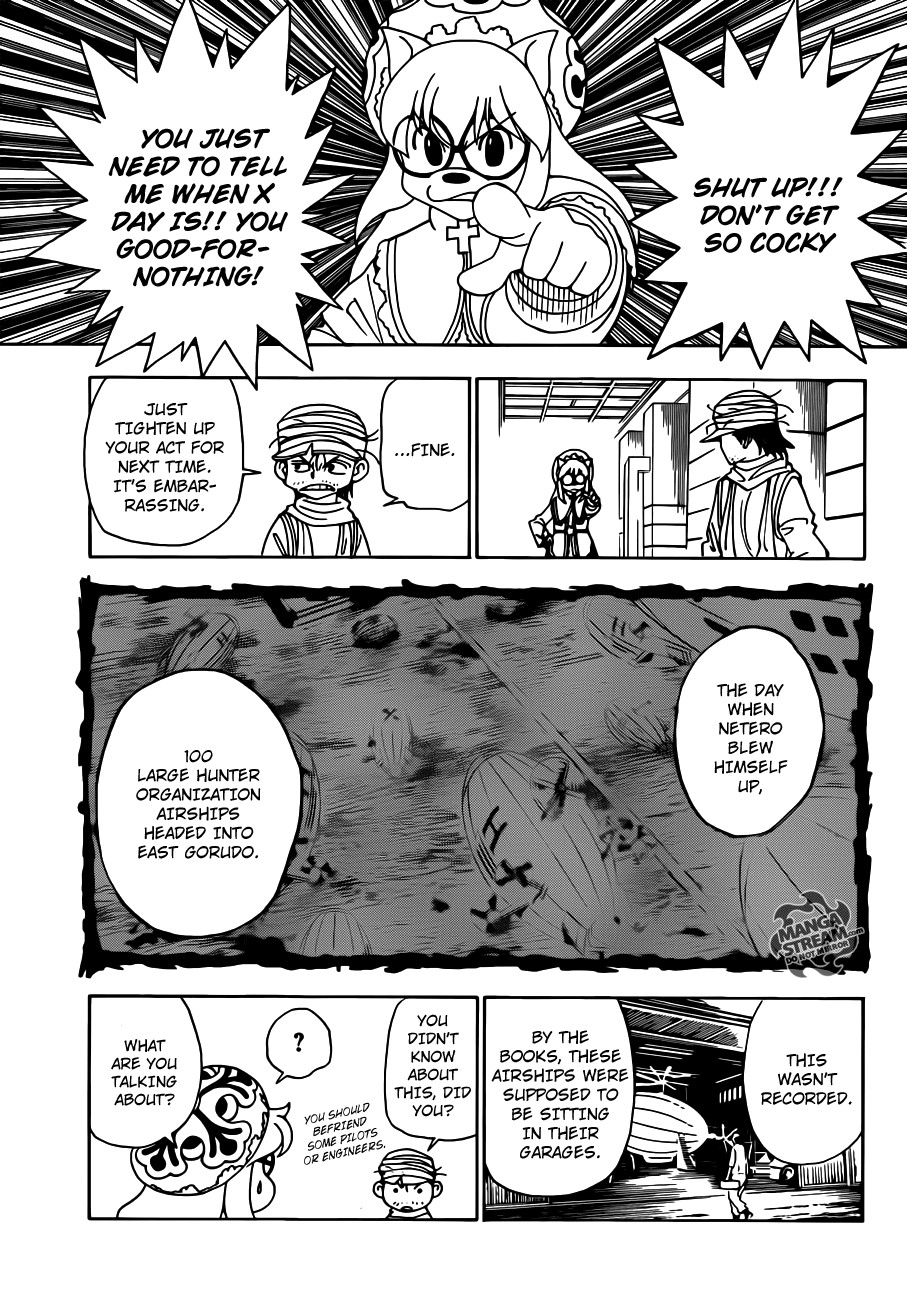 Hunter x Hunter Manga Chapter 331 page 7 - Day of Reckoning