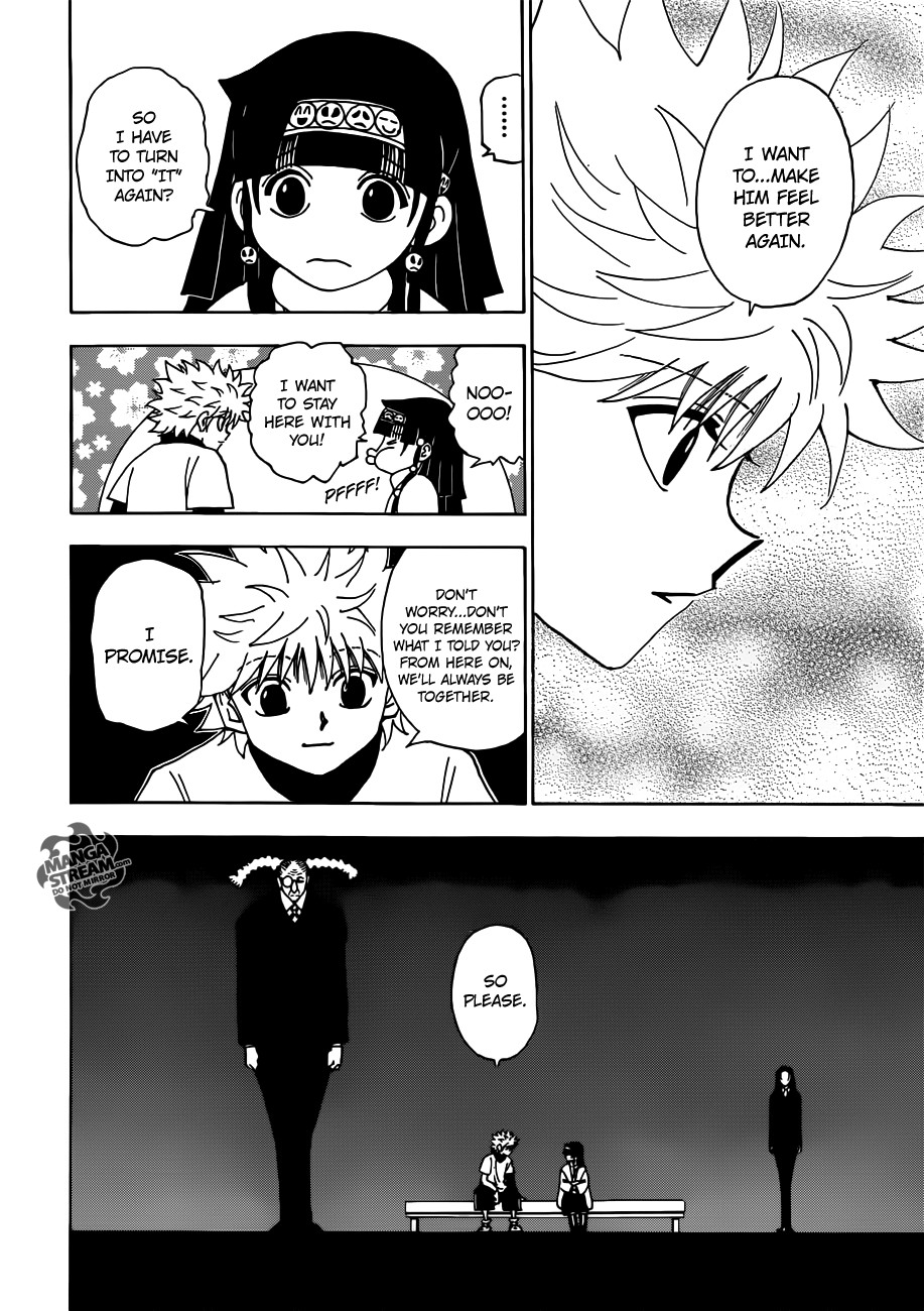 Hunter x Hunter Manga Chapter 332 page 10 - Applause