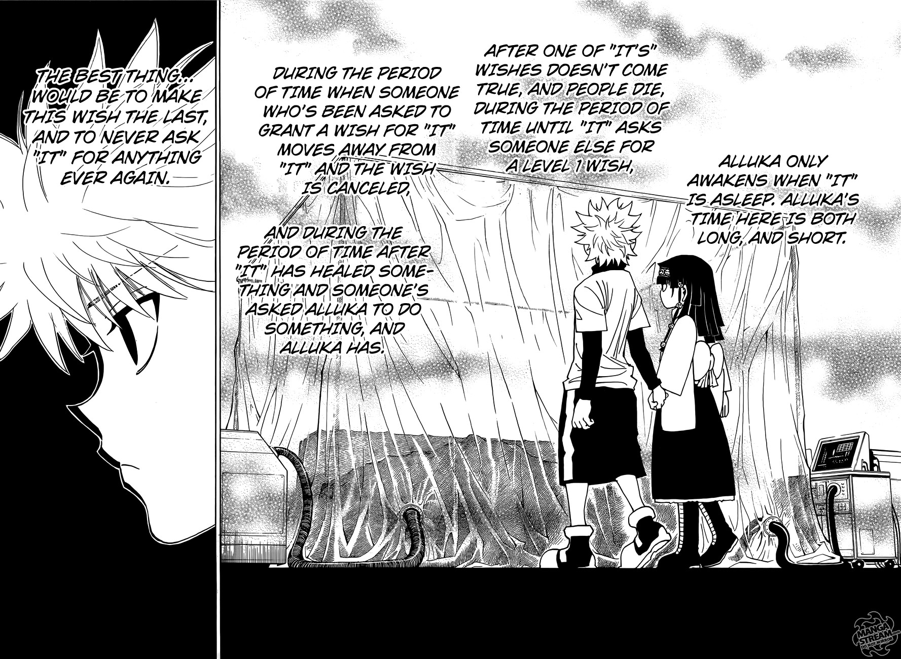 Hunter x Hunter Manga Chapter 332 page 12 - Applause