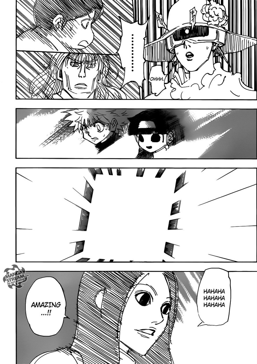 Hunter x Hunter Manga Chapter 333 page 13 - Rumble