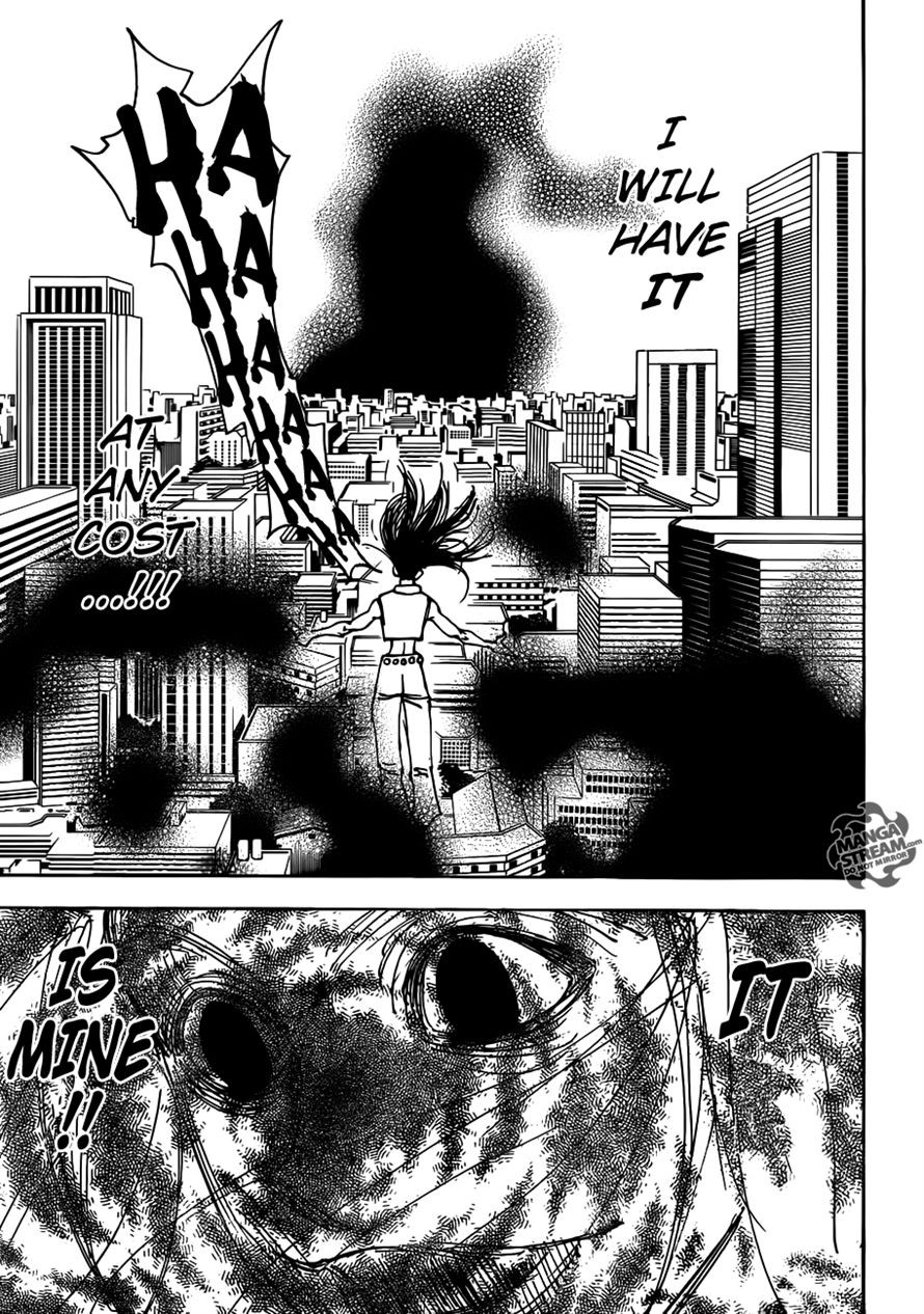 Hunter x Hunter Manga Chapter 333 page 14 - Rumble