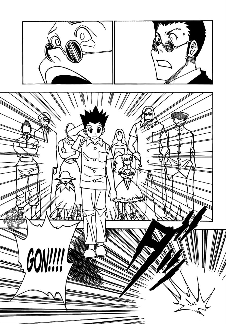 Hunter x Hunter Manga Chapter 334 page 10 - Total Defeat
