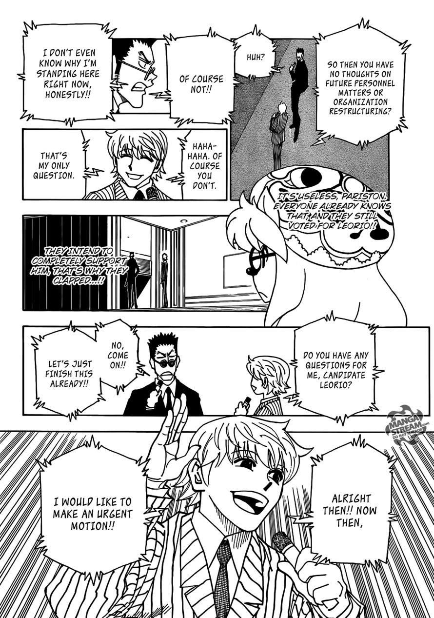 Hunter x Hunter Manga Chapter 334 page 3 - Total Defeat