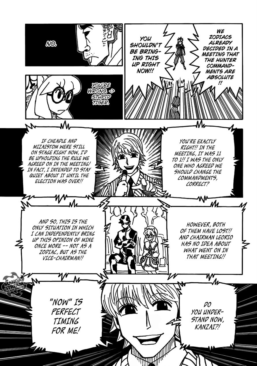 Hunter x Hunter Manga Chapter 334 page 6 - Total Defeat