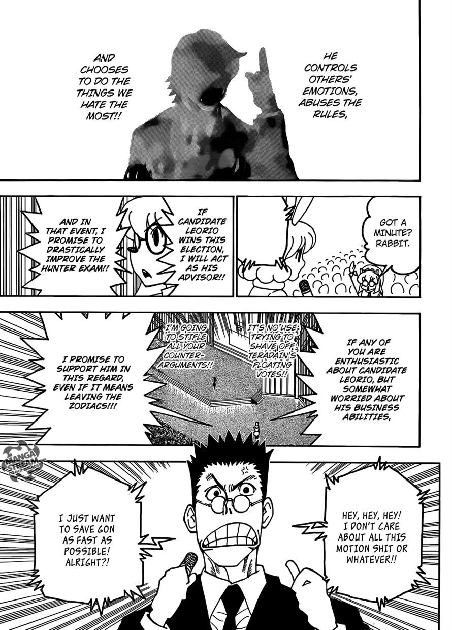 Hunter x Hunter Manga Chapter 334 page 8 - Total Defeat