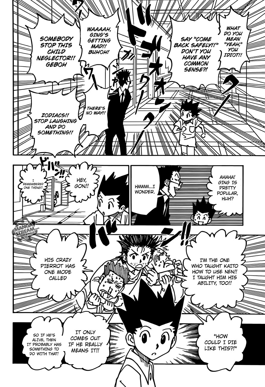 Hunter x Hunter Manga Chapter 335 page 12 - Decision