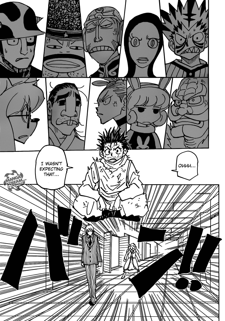 Hunter x Hunter Manga Chapter 335 page 15 - Decision