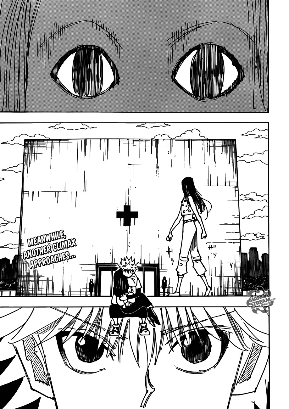 Hunter x Hunter Manga Chapter 335 page 19 - Decision