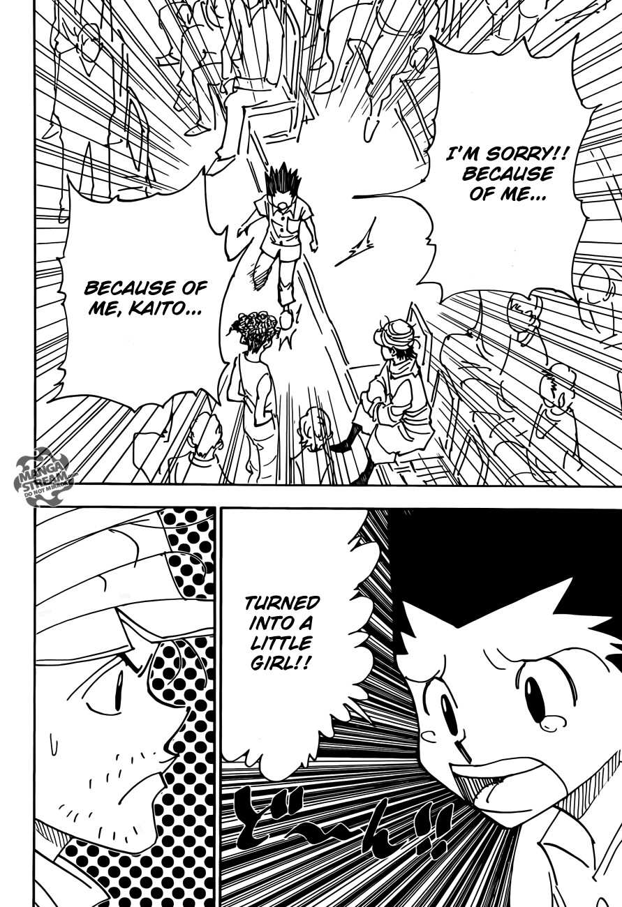 Hunter x Hunter Manga Chapter 335 page 2 - Decision