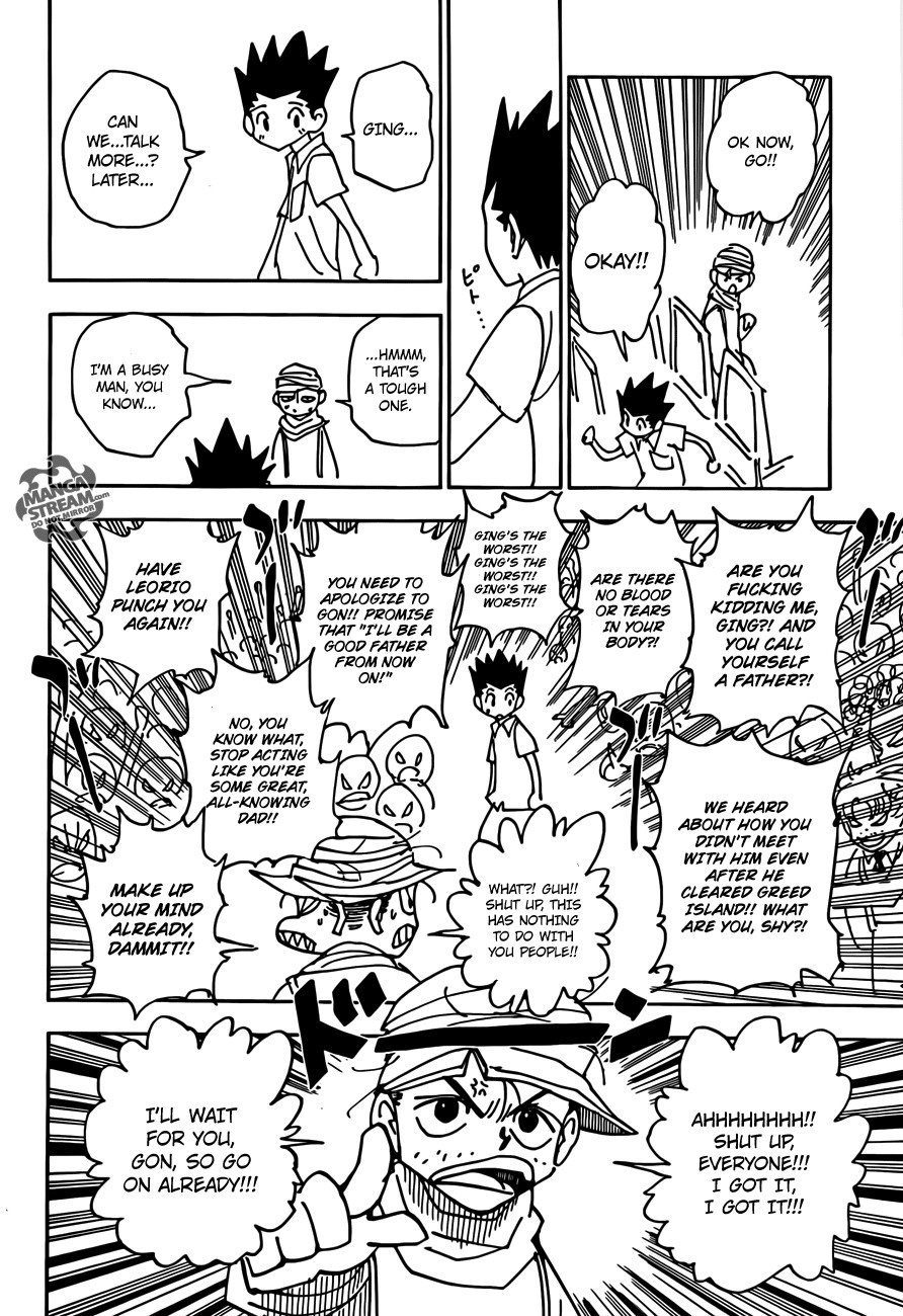 Hunter x Hunter Manga Chapter 335 page 6 - Decision