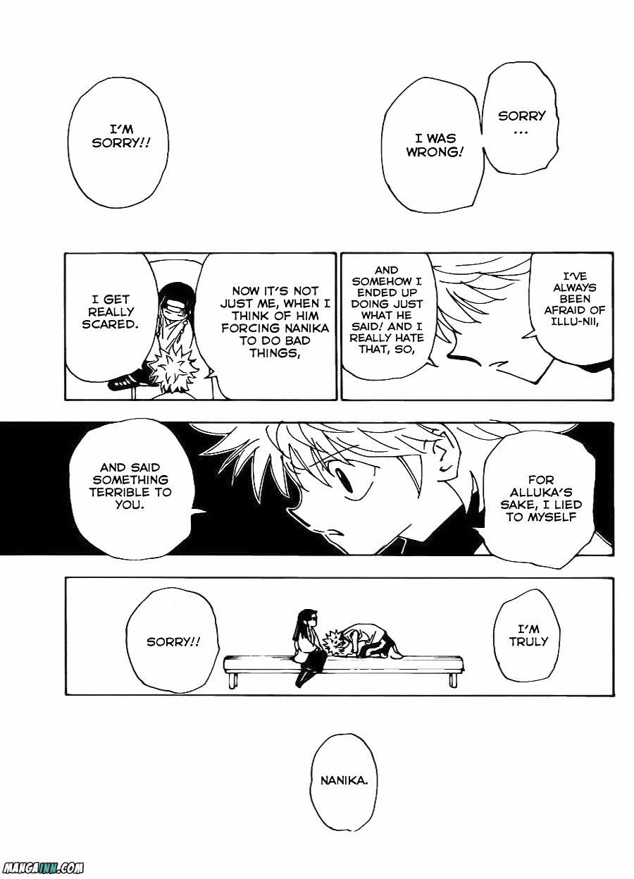 Hunter x Hunter Manga Chapter 336 page 17 - Release