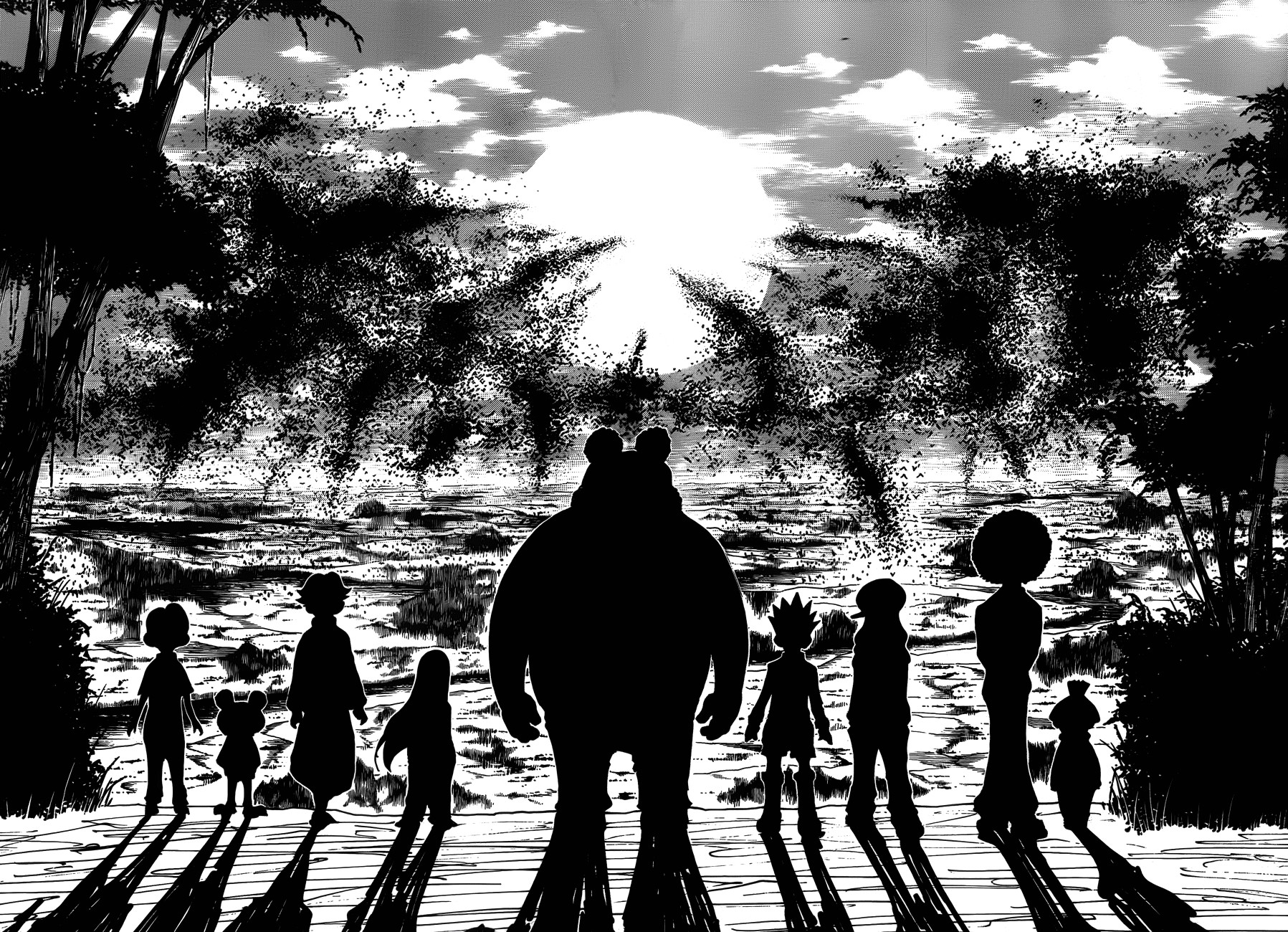 Hunter x Hunter Manga Chapter 339 page 10 - Stillness