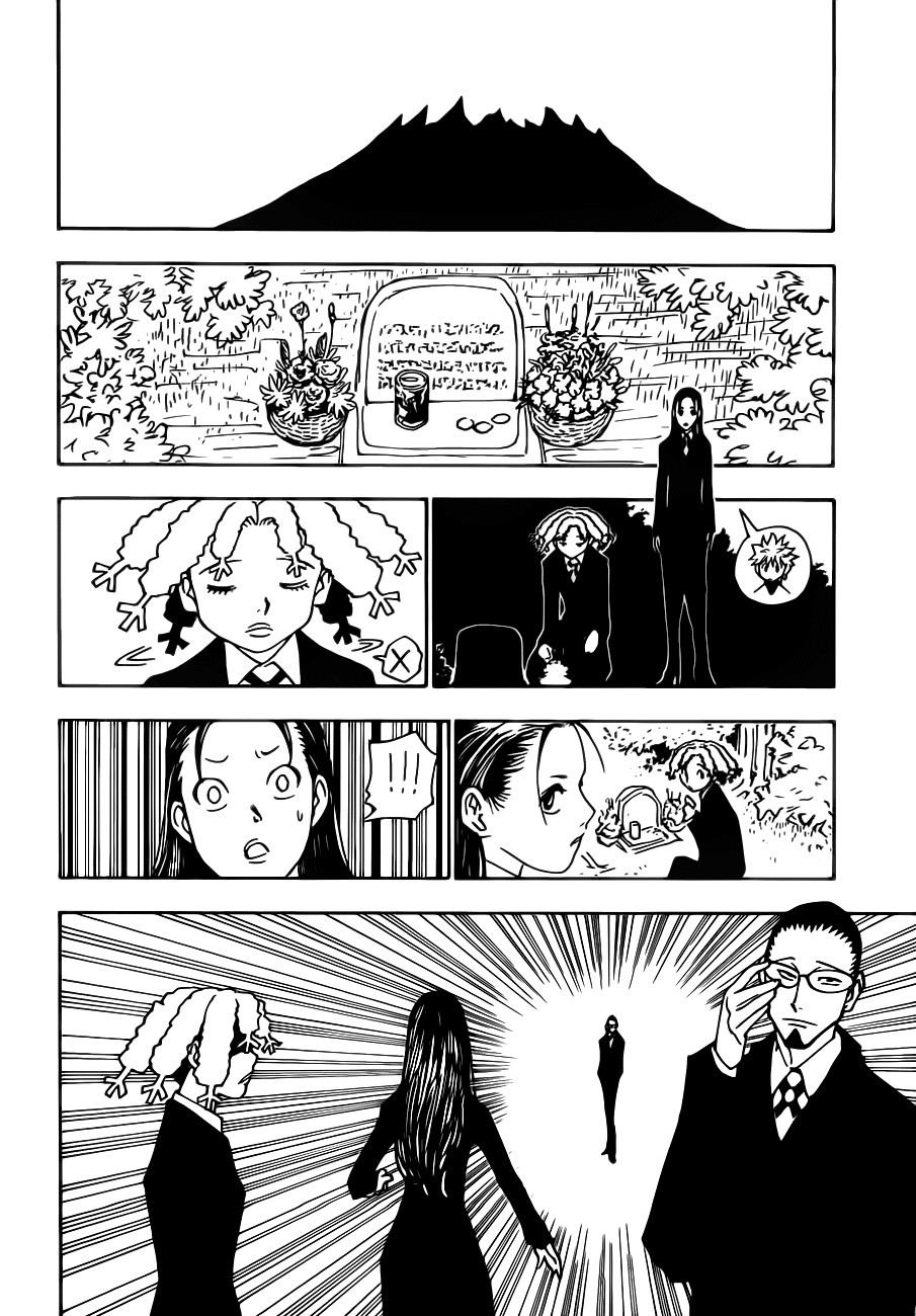 Hunter x Hunter Manga Chapter 339 page 15 - Stillness