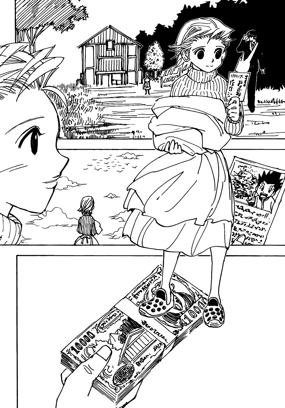 Hunter x Hunter Manga Chapter 339 page 5 - Stillness