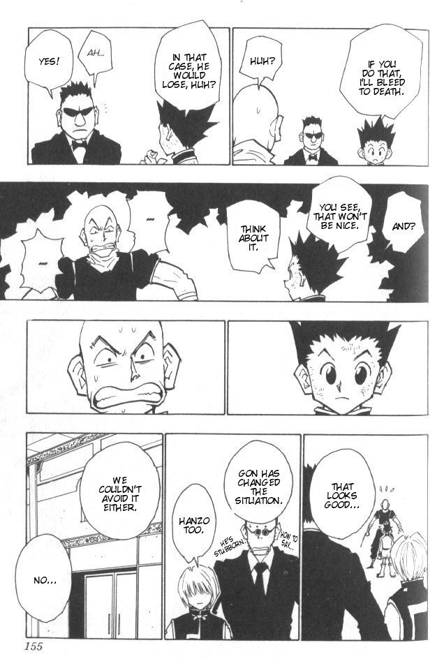 Hunter x Hunter Manga Chapter 34 page 10 - The First Candidate Accepted?!