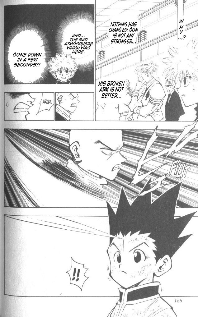 Hunter x Hunter Manga Chapter 34 page 11 - The First Candidate Accepted?!