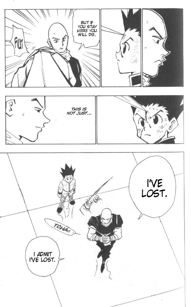 Hunter x Hunter Manga Chapter 34 page 16 - The First Candidate Accepted?!