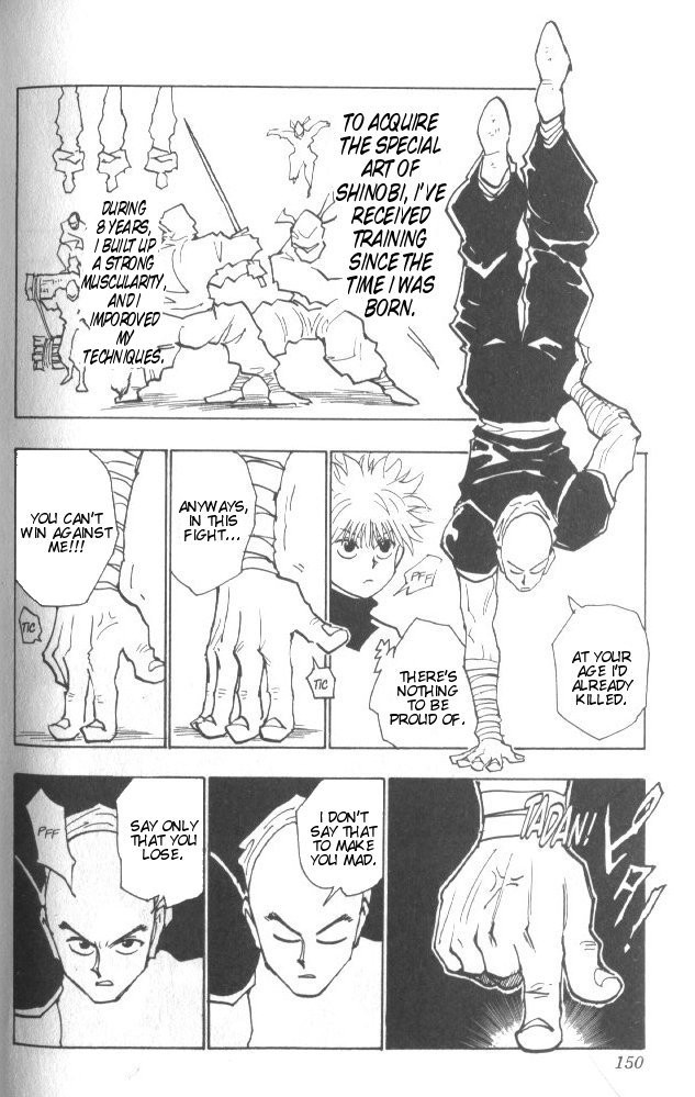Hunter x Hunter Manga Chapter 34 page 5 - The First Candidate Accepted?!