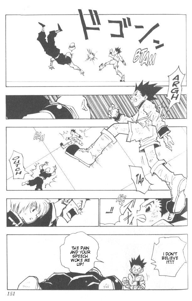 Hunter x Hunter Manga Chapter 34 page 6 - The First Candidate Accepted?!