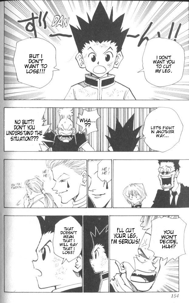 Hunter x Hunter Manga Chapter 34 page 9 - The First Candidate Accepted?!