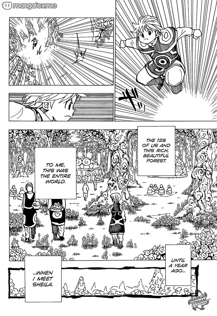 Hunter x Hunter Manga Chapter 340.5 page 11 - Kurapika's Memories (Part 1)