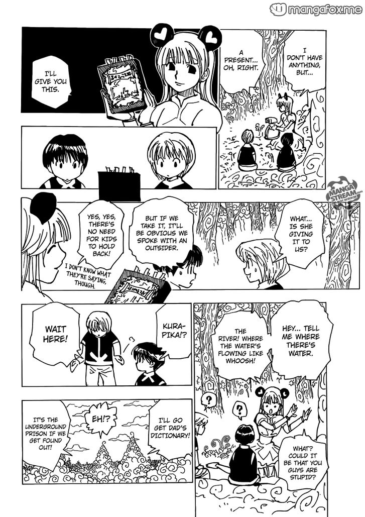 Hunter x Hunter Manga Chapter 340.5 page 13 - Kurapika's Memories (Part 1)