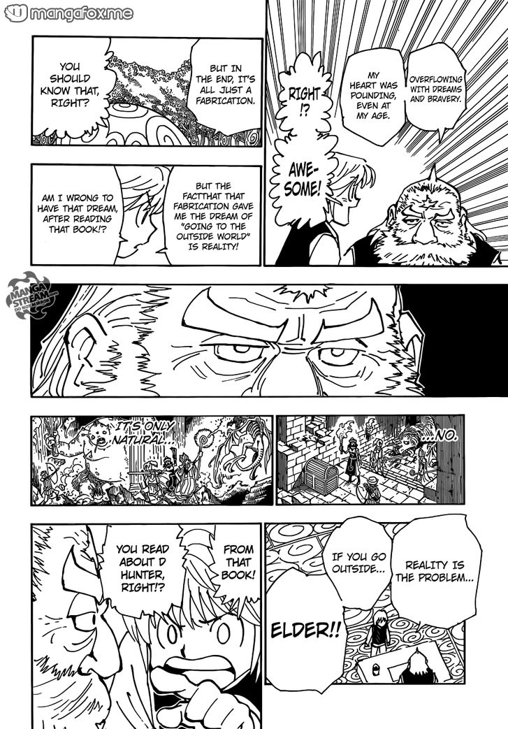 Hunter x Hunter Manga Chapter 340.5 page 17 - Kurapika's Memories (Part 1)