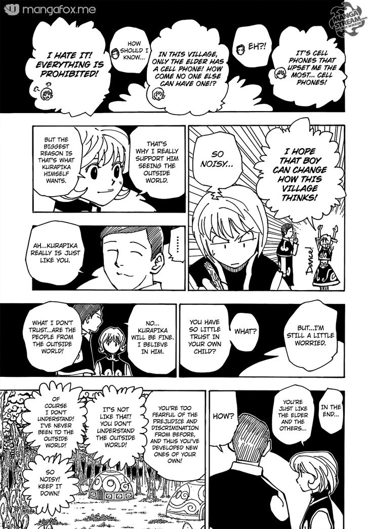 Hunter x Hunter Manga Chapter 340.5 page 20 - Kurapika's Memories (Part 1)