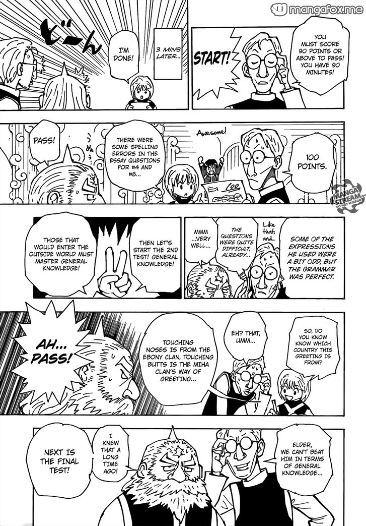 Hunter x Hunter Manga Chapter 340.5 page 22 - Kurapika's Memories (Part 1)