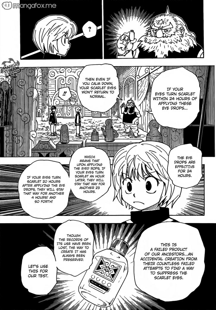 Hunter x Hunter Manga Chapter 340.5 page 24 - Kurapika's Memories (Part 1)