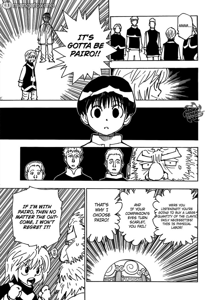 Hunter x Hunter Manga Chapter 340.5 page 26 - Kurapika's Memories (Part 1)