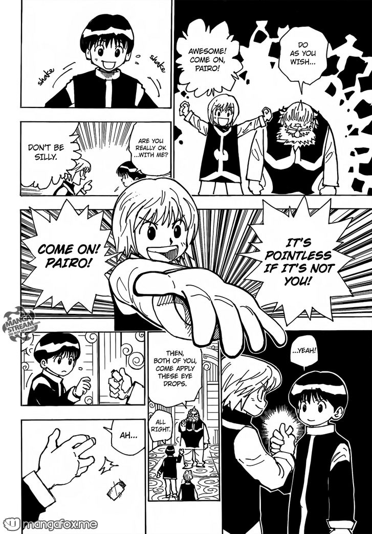 Hunter x Hunter Manga Chapter 340.5 page 27 - Kurapika's Memories (Part 1)