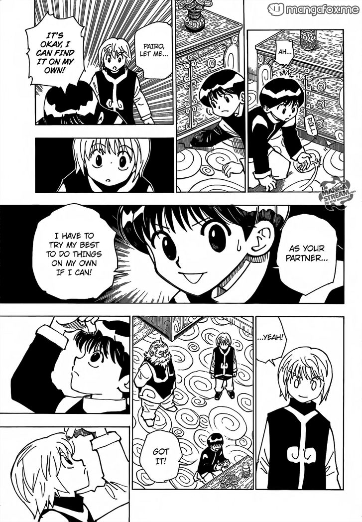 Hunter x Hunter Manga Chapter 340.5 page 28 - Kurapika's Memories (Part 1)