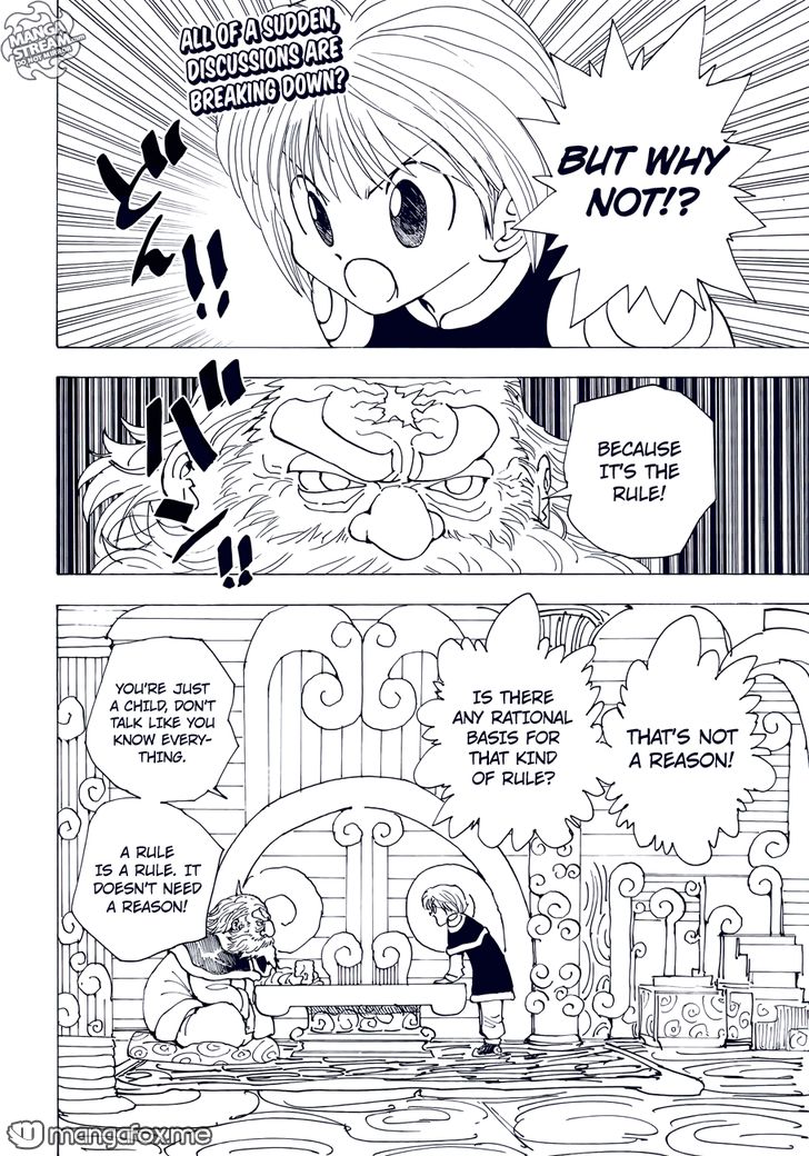 Hunter x Hunter Manga Chapter 340.5 page 5 - Kurapika's Memories (Part 1)