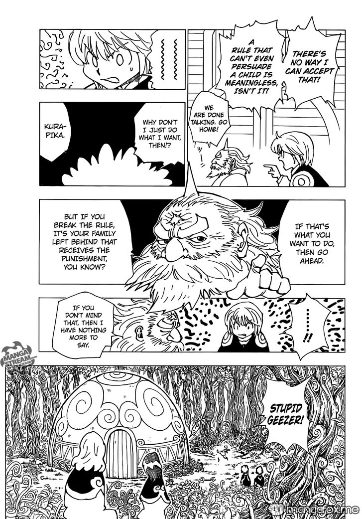 Hunter x Hunter Manga Chapter 340.5 page 6 - Kurapika's Memories (Part 1)