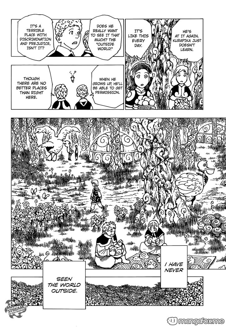 Hunter x Hunter Manga Chapter 340.5 page 7 - Kurapika's Memories (Part 1)