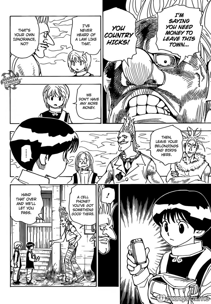 Hunter x Hunter Manga Chapter 340.6 page 11 - Kurapika's Memories (Part 2)