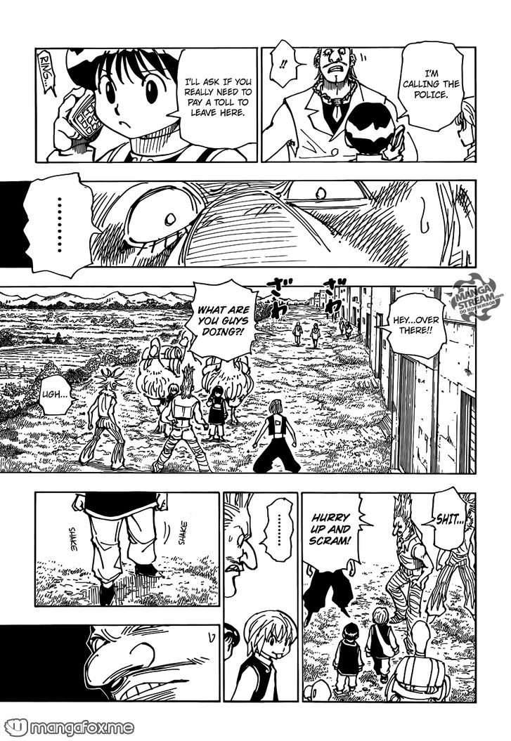 Hunter x Hunter Manga Chapter 340.6 page 12 - Kurapika's Memories (Part 2)