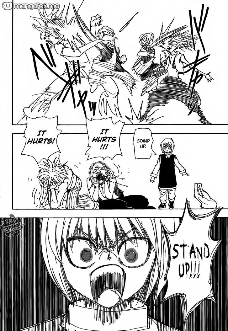 Hunter x Hunter Manga Chapter 340.6 page 17 - Kurapika's Memories (Part 2)