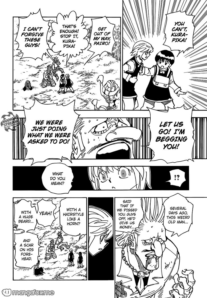 Hunter x Hunter Manga Chapter 340.6 page 19 - Kurapika's Memories (Part 2)