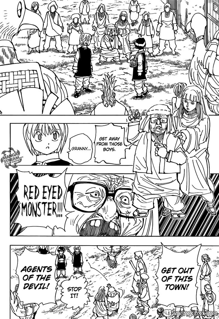 Hunter x Hunter Manga Chapter 340.6 page 23 - Kurapika's Memories (Part 2)