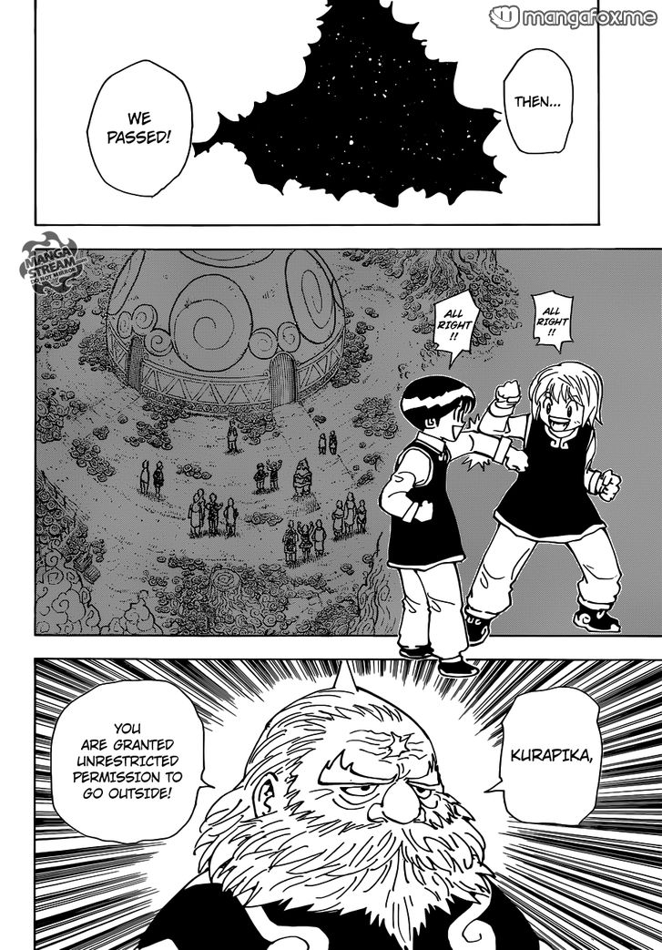 Hunter x Hunter Manga Chapter 340.6 page 27 - Kurapika's Memories (Part 2)