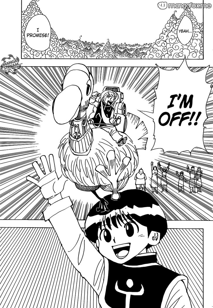 Hunter x Hunter Manga Chapter 340.6 page 32 - Kurapika's Memories (Part 2)