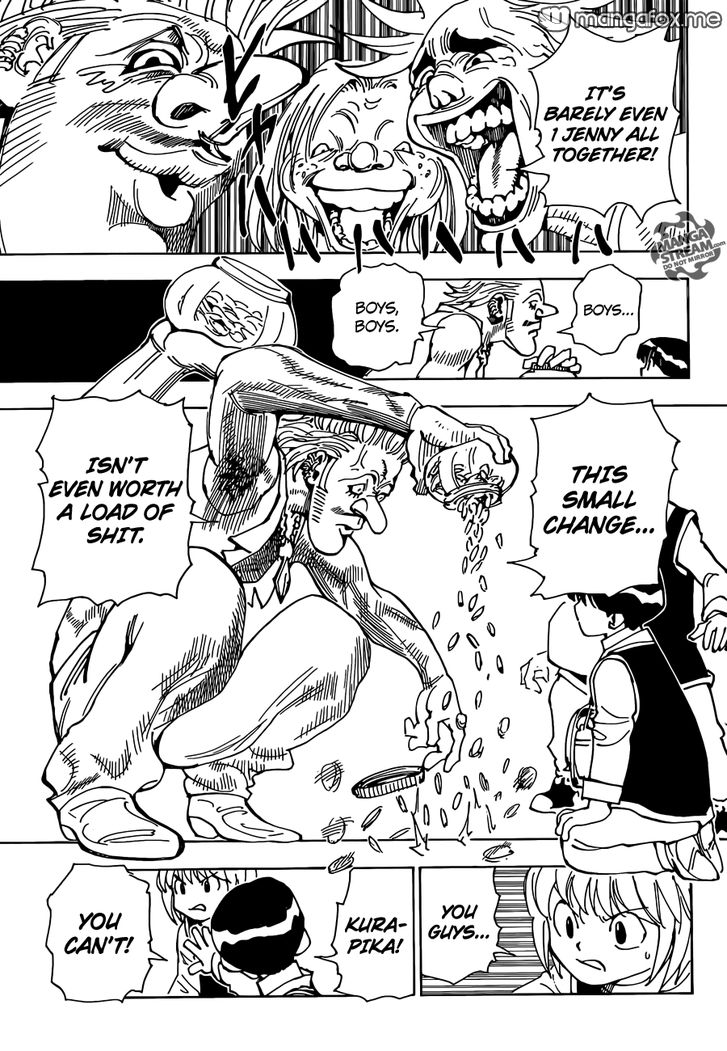 Hunter x Hunter Manga Chapter 340.6 page 6 - Kurapika's Memories (Part 2)