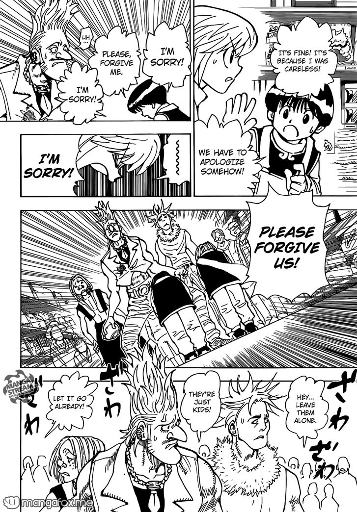 Hunter x Hunter Manga Chapter 340.6 page 7 - Kurapika's Memories (Part 2)