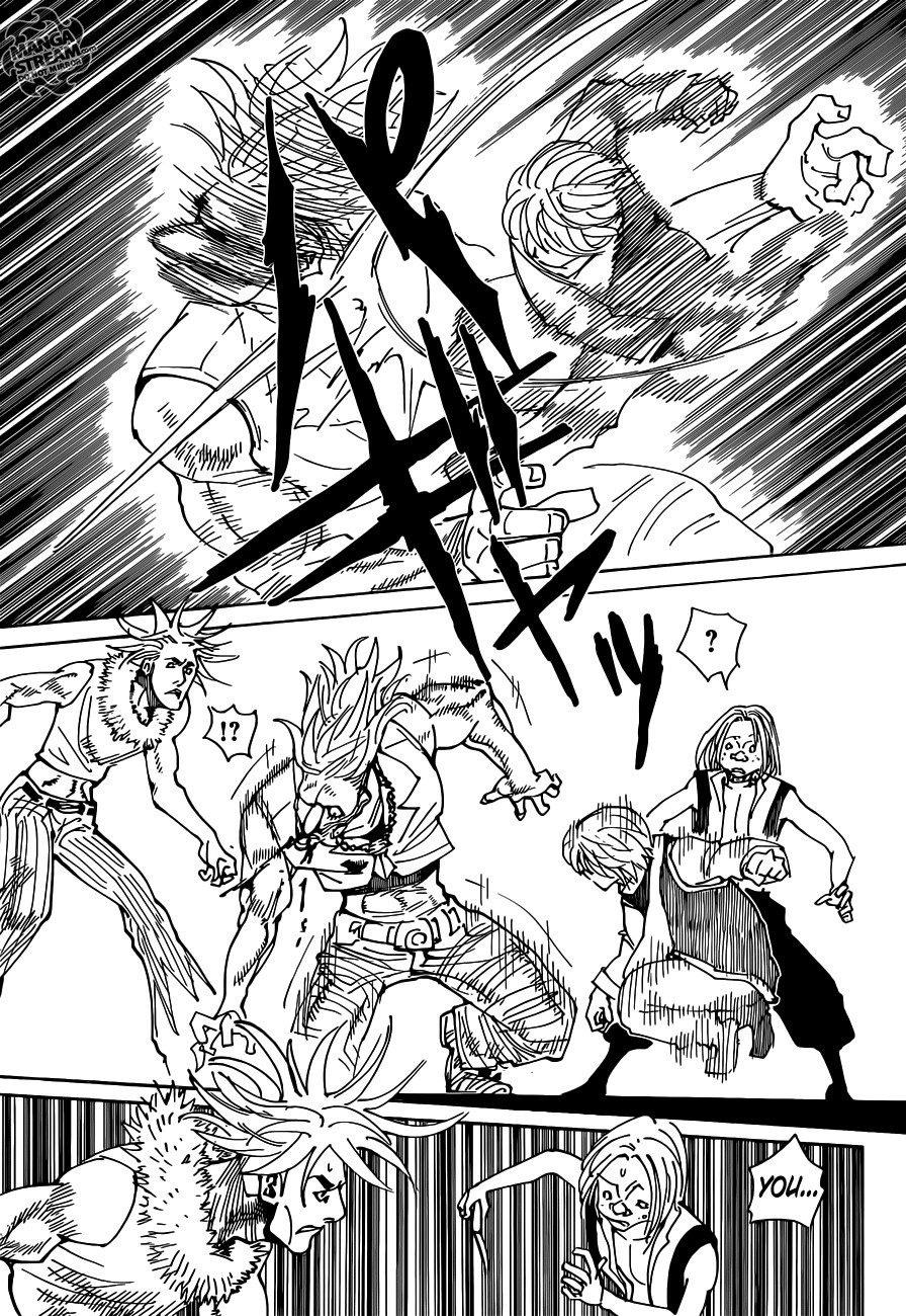 Hunter x Hunter Manga Chapter 340 page 17 - Special Mission