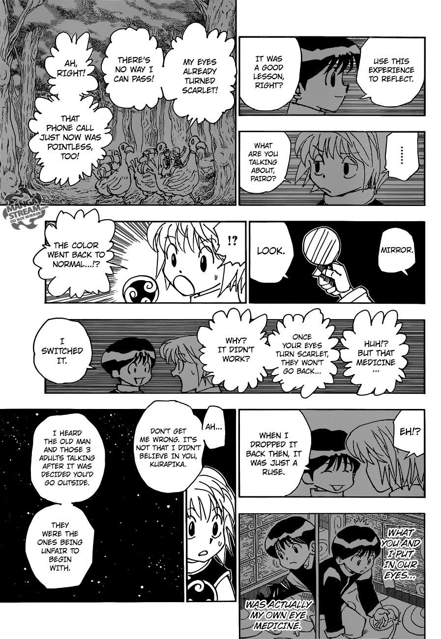 Hunter x Hunter Manga Chapter 340 page 27 - Special Mission