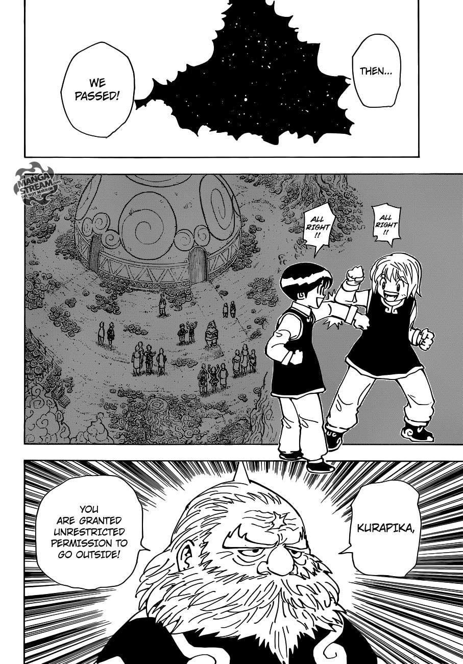 Hunter x Hunter Manga Chapter 340 page 28 - Special Mission